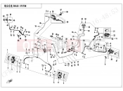 CFMOTO CFORCE 1000 (CF1000ATR-2 [WITHOUT ABS] ) BRAKE SYSTEM-RH - F08-A