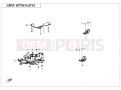 CFMOTO 2025 ATV CFORCE 1000 (CF1000ATR-3) BOTTOM PLASTICS(MUD) - F04-5