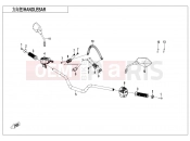 CFMOTO 2025 ATV CFORCE 1000 (CF1000ATR-3) HANDLEBAR - F10-1