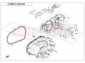 CFMOTO 2025 ATV CFORCE 1000 (CF1000ATR-3) CVT CASE ASSY - E01-3-V1