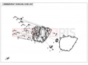 CFMOTO 2025 ATV CFORCE 1000 (CF1000ATR-3) RIGHT CRANKCASE COVER ASSY - E01-5
