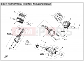 CFMOTO 2025 ATV CFORCE 1000 (CF1000ATR-3) CRANKSHAFTãCONNECTING RODãPISTON ASSY - E04