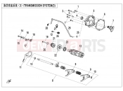 CFMOTO 2025 ATV CFORCE 1000 (CF1000ATR-3) TRANSMISSION SYSTEM(3) - E06-3-V2