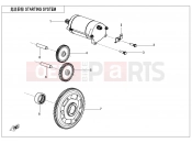 CFMOTO 2025 ATV CFORCE 1000 (CF1000ATR-3) STARTING SYSTEM - E09
