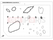 CFMOTO 2025 ATV CFORCE 1000 (CF1000ATR-3) ENGINE OIL SEAL @^O-RING - E30