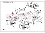 CFMOTO CFORCE 1000 (CF1000AU) MIDDLE PLASTICS(RUSSIAN) - F04-3-B-V2