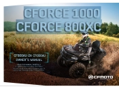 CFMOTO CFORCE 1000 (CF1000AU) OWNER'S MANUAL(US) - F38-A-V2