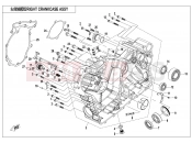 CFMOTO CFORCE 1000 (CF1000AU) RIGHT CRANKCASE ASSY - E01-2-V1