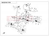 CFMOTO CFORCE 1000 (CF1000AU) BRAKE SYSTEM-LH,PARKING - F08-A