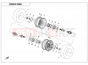 CFMOTO CFORCE 1000 (CF1000AU) REAR WHEEL - F11