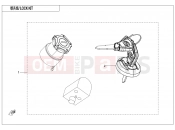 CFMOTO CFORCE 1000 (CF1000AU) LOCK KIT(WITH GEARSHIFT LOCK) - F01-A