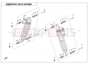 CFMOTO CFORCE 1000 (CF1000AU) FRONT SHOCK ABSORBER(GAS) - F05-2-B