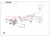 CFMOTO CFORCE 1000 (CF1000AU) TOWBAR(BOLT CONNECTION) - F40-B