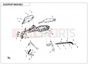 CFMOTO CFORCE 1000 (CF1000AU) FRONT WINDSHIELD(OVERLAND) - F80-1