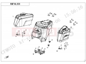 CFMOTO CFORCE 1000 (CF1000AU) TAIL BOX(OVERLAND,THREE BOXES) - F80-5-B-V1