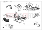 CFMOTO CFORCE 1000 (CF1000AU-2) FRONT PLASTICS - F04-1
