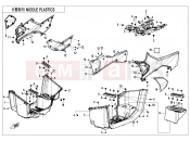 CFMOTO CFORCE 1000 (CF1000AU-2) MIDDLE PLASTICS - F04-3-V2