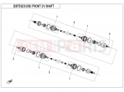 CFMOTO CFORCE 1000 (CF1000AU-2) FRONT CV SHAFT - F27