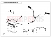 CFMOTO CFORCE 1000 (CF1000AU-2) SPOTLIGHT@^HEATING HANDLEBAR(OVERLAND) - F80-3