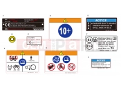 CFMOTO CFORCE 110 (CF110AY10) WARNING DECAL(CE) - F19-1-A-V1