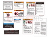 CFMOTO CFORCE 110 (CF110AY10) WARNING DECAL(EPA49) - F19-1-C-V1