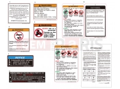 CFMOTO CFORCE 110 (CF110AY10) WARNING DECAL(EPA49) - F19-1-C-V2