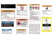 CFMOTO CFORCE 110 (CF110AY10) WARNING DECAL(AU) - F19-1-E-V1