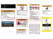 CFMOTO CFORCE 110 (CF110AY10) WARNING DECAL(AU) - F19-1-E-V2