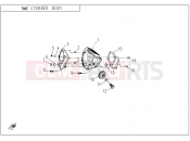 CFMOTO CFORCE 110 (CF110AY10) CYLINDER BOD - E02-2