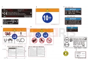 CFMOTO CFORCE 110 (CF110AY10) WARNING DECAL(CE@^CN) - F19-1-A-V3