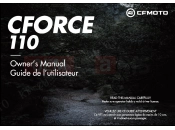 CFMOTO CFORCE 110 (CF110AY10) OWNER\'S MANUAL(CA) - F38-B