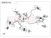 CFMOTO CFORCE 110 (CF110AY10) BRAKE SYSTEM - F08