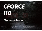 CFMOTO CFORCE 110 (CF110AY10-2) OWNER\'S MANUAL(CE) - F38-B