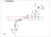 CFMOTO CFORCE 110 (CF110AY10-2) MUFFLER - F02
