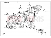 CFMOTO CFORCE 110 (CF110AY10-2) FRAME - F03-V2
