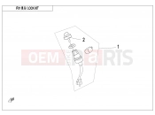 CFMOTO 2017 ATV CFORCE 450 (CF400ATR-2L [T3b] ) LOCK KIT - F01