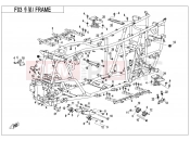 CFMOTO 2017 ATV CFORCE 450 (CF400ATR-2L [T3b] ) FRAME - F03
