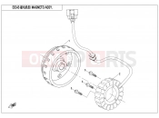 CFMOTO 2017 ATV CFORCE 450 (CF400ATR-2L [T3b] ) MAGNETO ASSY.(HIGH POWER) - E03-B