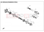 CFMOTO 2017 ATV CFORCE 450 (CF400ATR-2L [T3b] ) TRANSMISSION SYSTEM(1) - E06-1