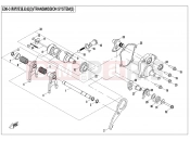 CFMOTO 2017 ATV CFORCE 450 (CF400ATR-2L [T3b] ) TRANSMISSION SYSTEM(3) - E06-3