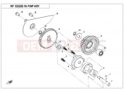 CFMOTO 2017 ATV CFORCE 450 (CF400ATR-2L [T3b] ) OIL PUMP ASSY - E07