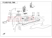 CFMOTO CFORCE 450 (CF400ATR-2L [T3a] ) FUEL TANK - F12
