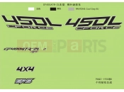 CFMOTO CFORCE 450 (CF400ATR-2L [T3a] ) DECAL KIT(EURO, MAPLE CAMO) - F19-2-A