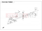 CFMOTO CFORCE 450 (CF400ATR-2L [T3a] ) TOWBAR - F40-V2