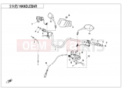 CFMOTO CFORCE 450 (CF400ATR-2L [T3a] ) HANDLEBAR - F10-1-A-V1