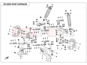CFMOTO CFORCE 450 (CF400ATR-2S [T3a] ) FRONT SUSPENSION - F05