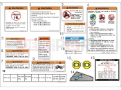 CFMOTO CFORCE 450 (CF400ATR-2S [T3a] ) WARNING DECAL - F19-1-V2