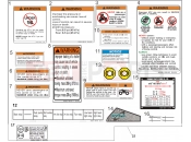 CFMOTO CFORCE 450 (CF400ATR-2S [T3a] ) WARNING DECAL - F19-2-V4