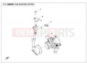 CFMOTO CFORCE 450 (CF400ATR-2S [T3b] ) FUEL INJECTION SYSTEM - F15-3