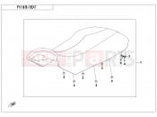 CFMOTO CFORCE 450 (CF400ATR-2S [T3b] ) SEAT - F13